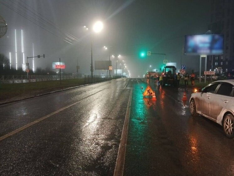 В Ижевске пьяный водитель сбил дорожника и скрылся с места ДТП