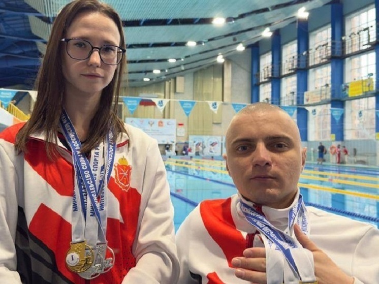 Туляки завоевали медали на Кубке РФ по плаванию среди лиц с поражением ОДА