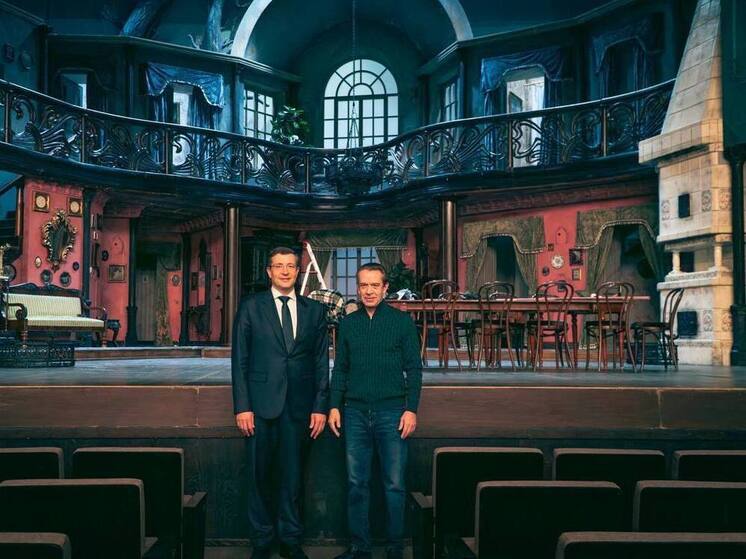 Глеб Никитин обсудил будущее театра с Владимиром Машковым