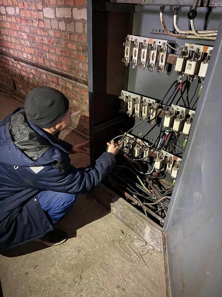 Специалисты из Твери восстановили электроснабжение коммунального предприятия в Бердянске