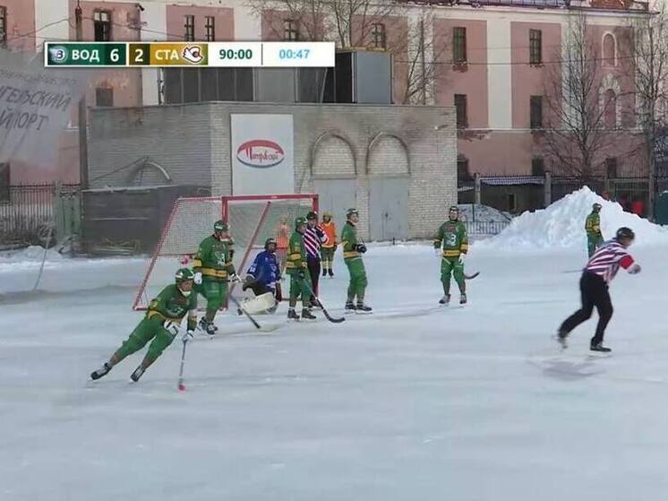«Старт» не с мог переиграть «Водник» в Архангельске
