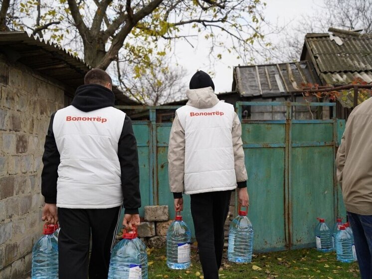 Порядка трехсот добровольцев ежедневно оказывают помощь нуждающимся жителям ДНР