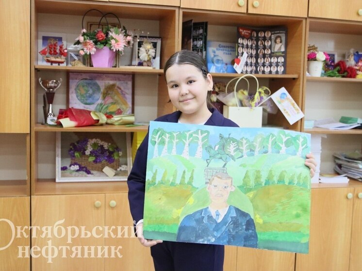 Школьница из Октябрьского ждет приглашения в Уфу от Радия Хабирова