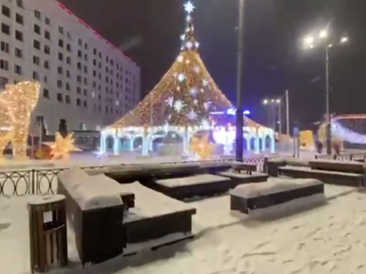Открытие главной елки Мурманска перенесли на 16 ноября