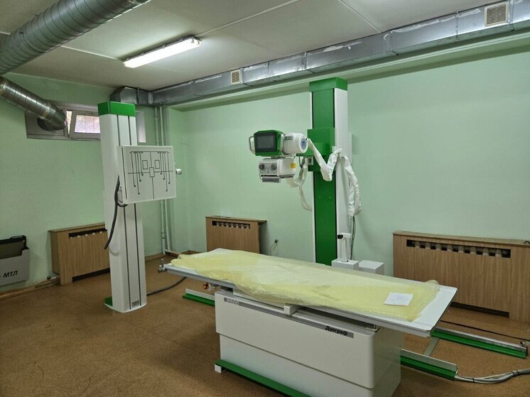 В краснодарскую поликлинику №3 поступил новый рентген аппарат