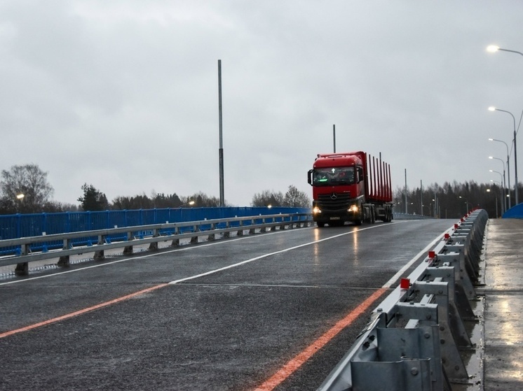 В Пестовском округе открылось движение по мосту через реку Молога