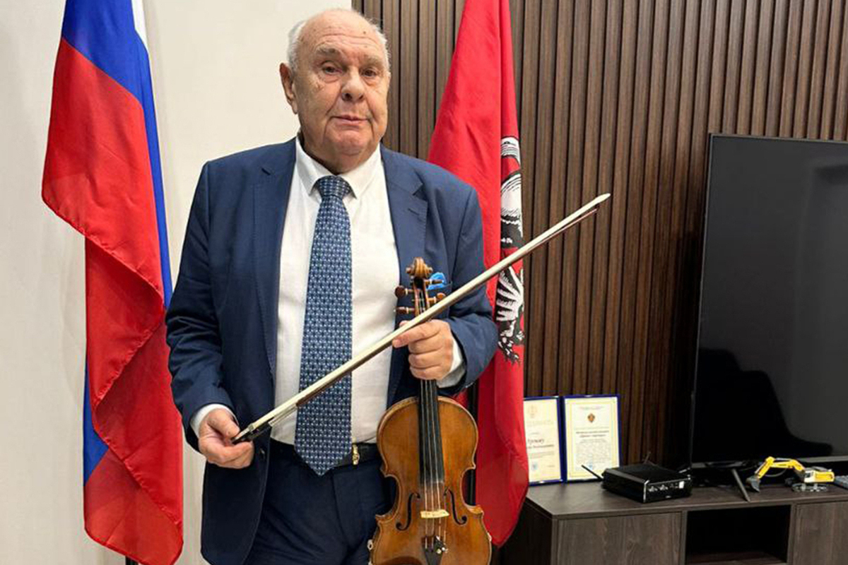 Известнейший российский скрипач рассказал о похищенной коллекции и своих отношениях с бывшей женой