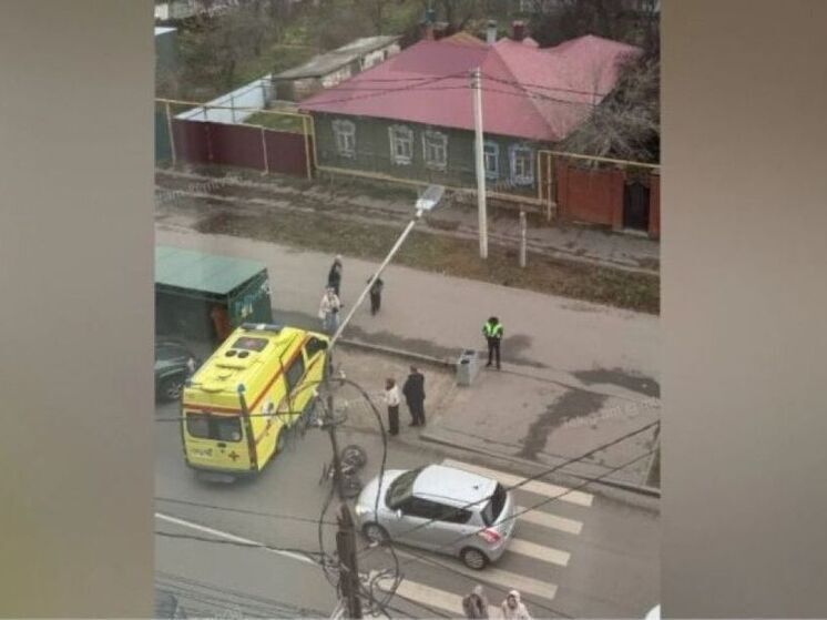 В Воронеже иномарка сбила пешехода на «зебре»