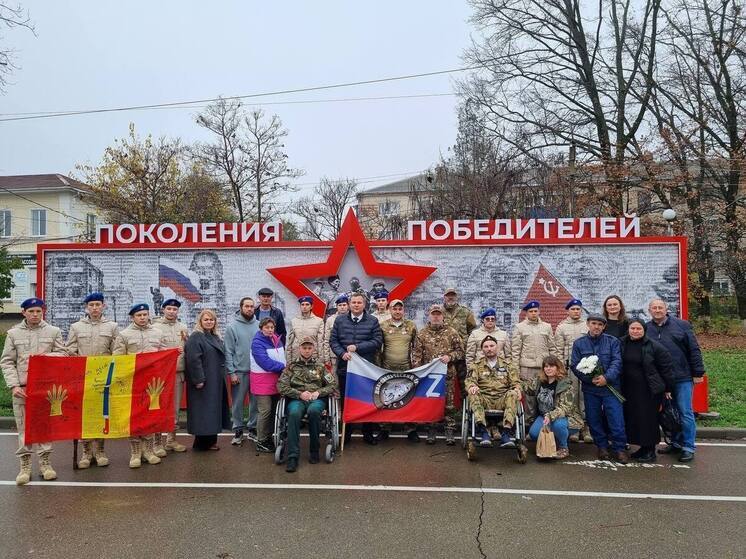 В Новоалександровском округе ветераны отряда БАРС-9 почтили память погибших товарищей