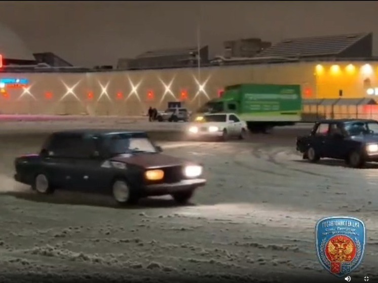 Автоинспекторы поймали очередных отвязных дрифтеров в Калининском районе