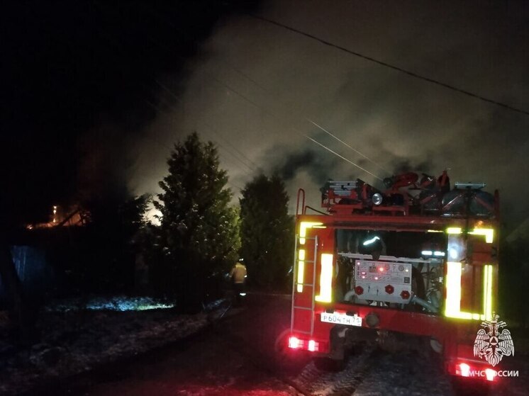 Два человека погибли в Тульской области при пожарах