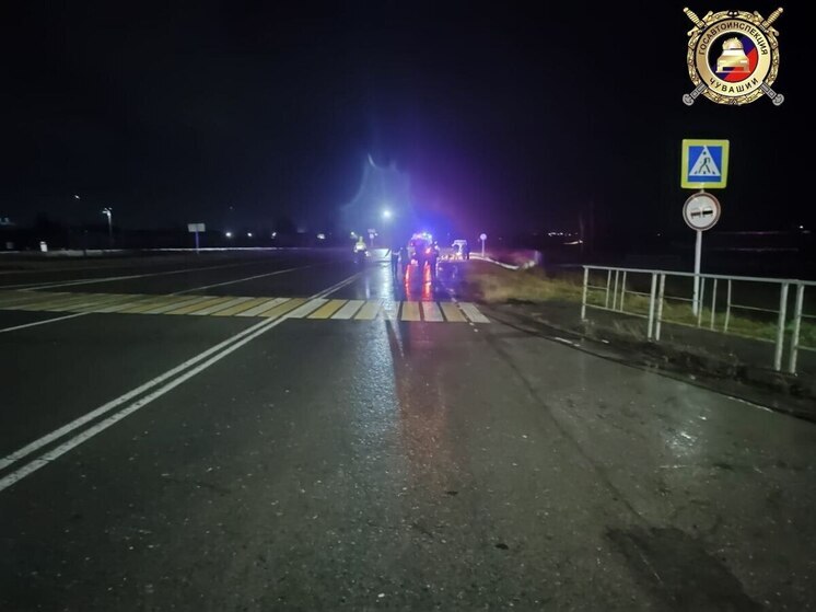 В Урмарском округе в ДТП на пешеходном переходе погибла женщина