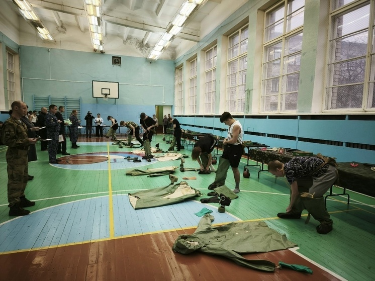 В Коряжме прошло мероприятие «Призывник России»