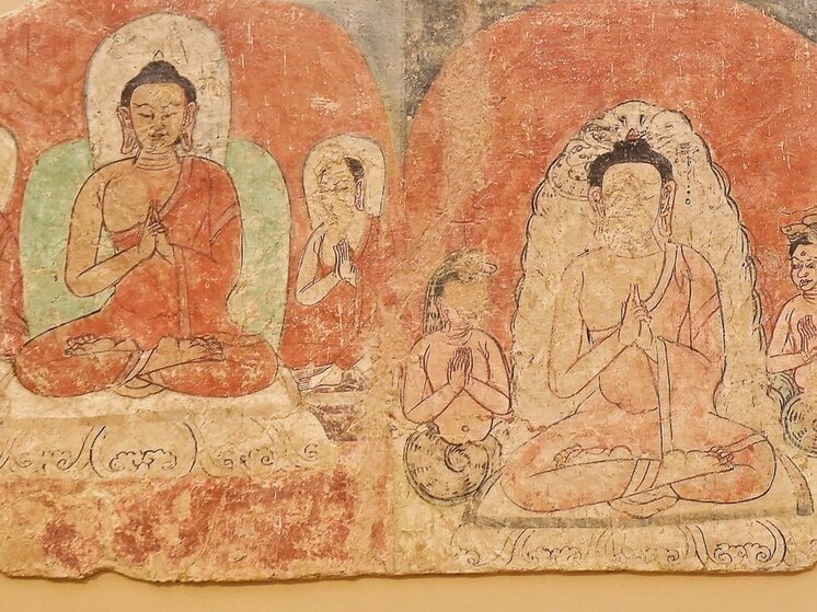 Древнюю буддийскую роспись XI—XII веков вернули в Эрмитаж
