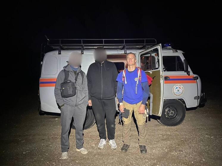 Спасатели Крыма помогли туристам, заблудившимся в Долине Привидений