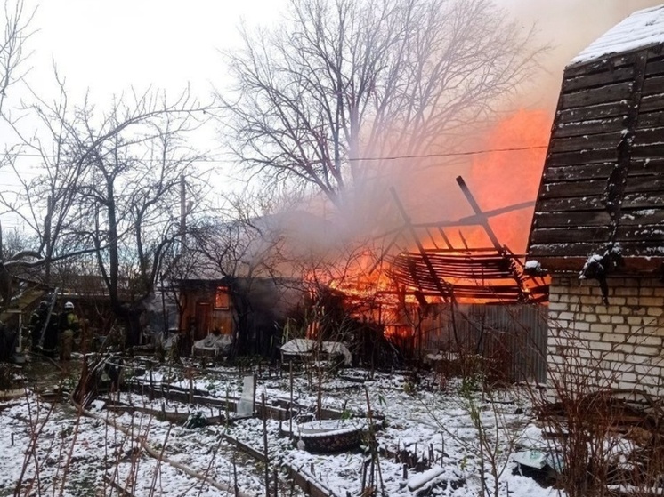 Крупный пожар ликвидировали в Нижнем Новгороде