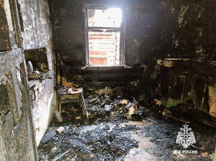 Названа причина пожара в Тверской области, где погибли двое