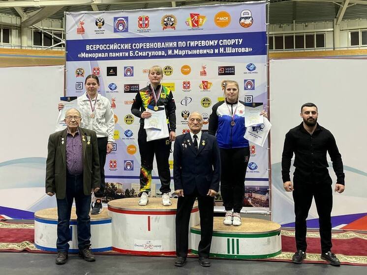 Забайкалка завоевала золото на международном турнире по гиревому спорту