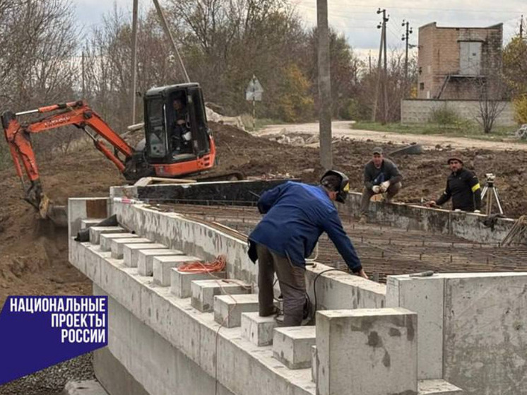 Ремонт моста на трассе Нижнегорский – Жемчужина завершен почти на 50%