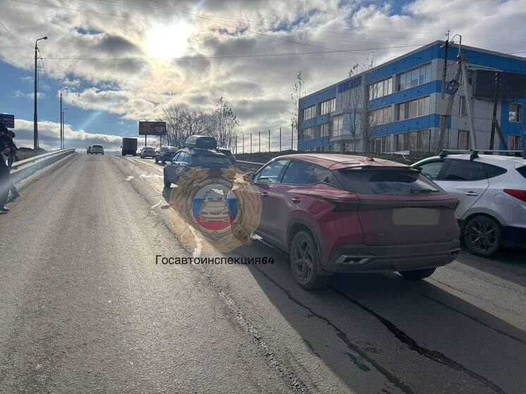 В Саратове в ДТП травмировалась девочка-подросток