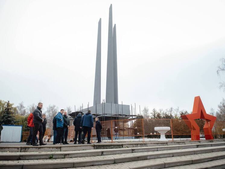 В Курске проходит масштабная работа по реконструкции памятников