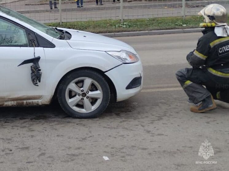 Ford Focus сбил пешехода на Силикатном в Калуге