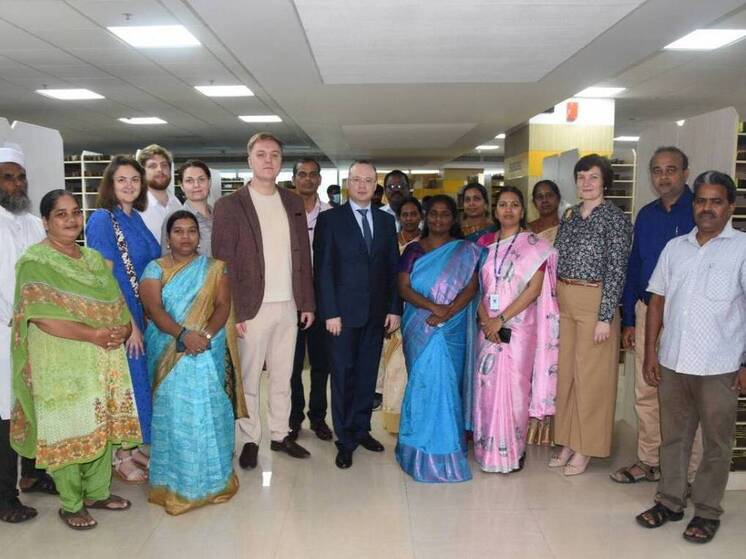 Рязанская делегация представила в Индии проект о Сергее Есенине