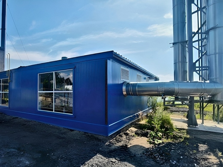 В Исакогорском округе Архангельска построили модульную котельную на природном газе