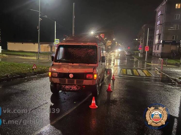 Mercedes не уступил дорогу пенсионеру в Балтийске