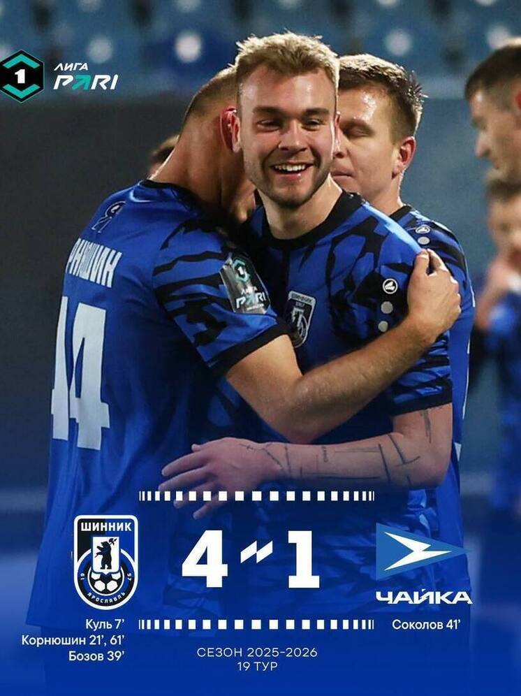 «Шинник» уверенно выиграл у аутсайдера ФНЛ