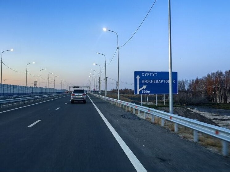 Новый мост через Обь в Сургуте: первый месяц работы показал его значимость