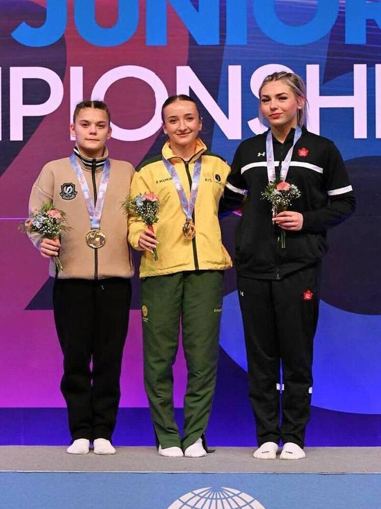 Батутистка из Нового Уренгоя стала чемпионкой мира