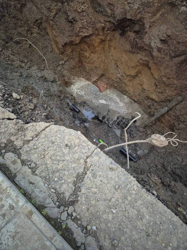 В Тевризе после вмешательства прокуратуры заменили аварийный водопровод