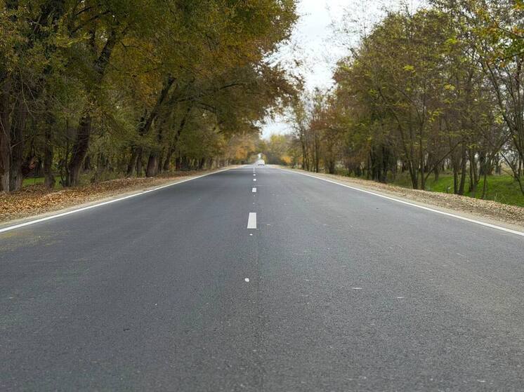 В Ногайском районе Дагестана открыли дорогу после капремонта по нацпроекту