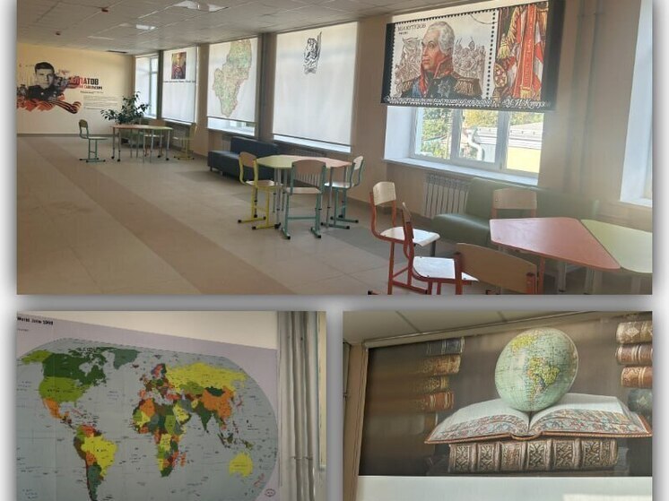 В детчинской школе зажегся «Окон негасимый свет»