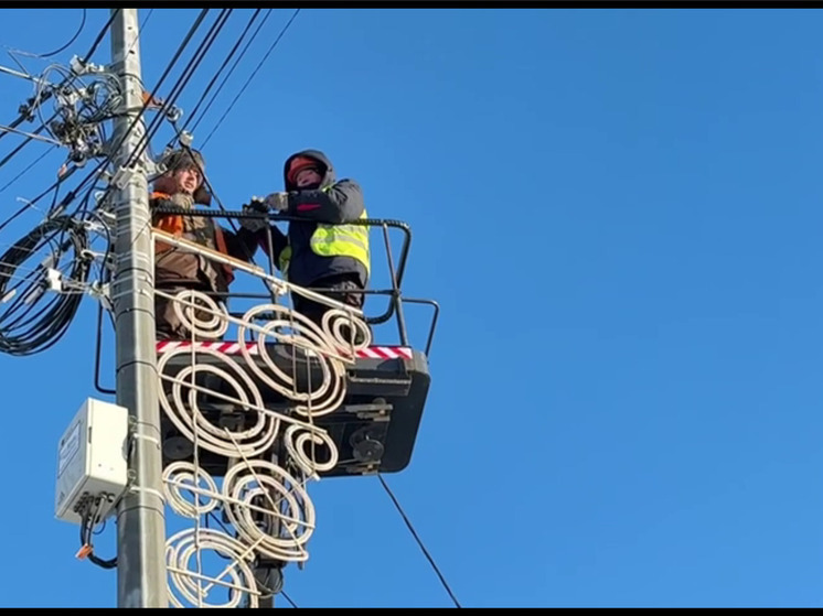 В Магадане начали создавать новогоднюю атмосферу