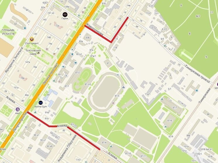 Ограничения движения ждут туляков из-за матчей «Арсенала» в ноябре