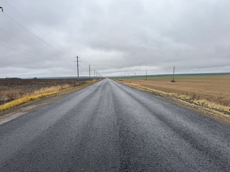 В Пензенской области завершили ремонт дороги между Никольском и Сосновоборском
