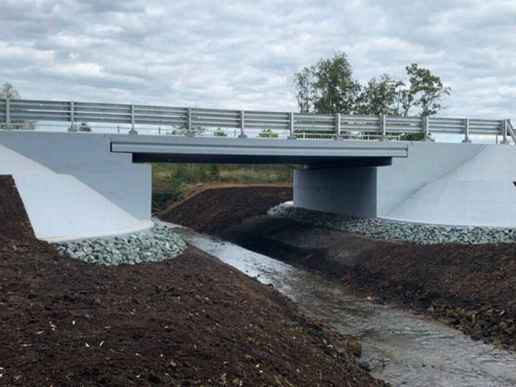 Провели капитальный ремонт моста в районе Татарстана
