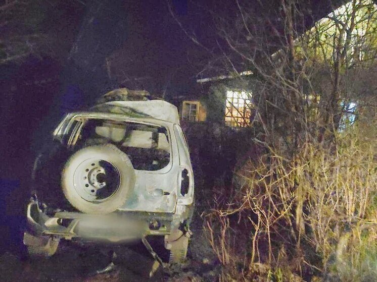 В Тверской области пьяный мужчина спалил автомобиль супруги