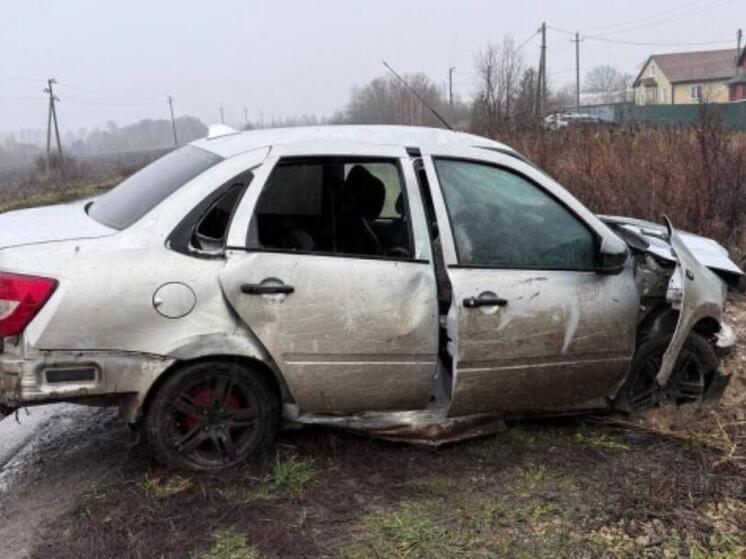 Под Рязанью в ДТП погибла 33-летняя пассажирка Lada Granta