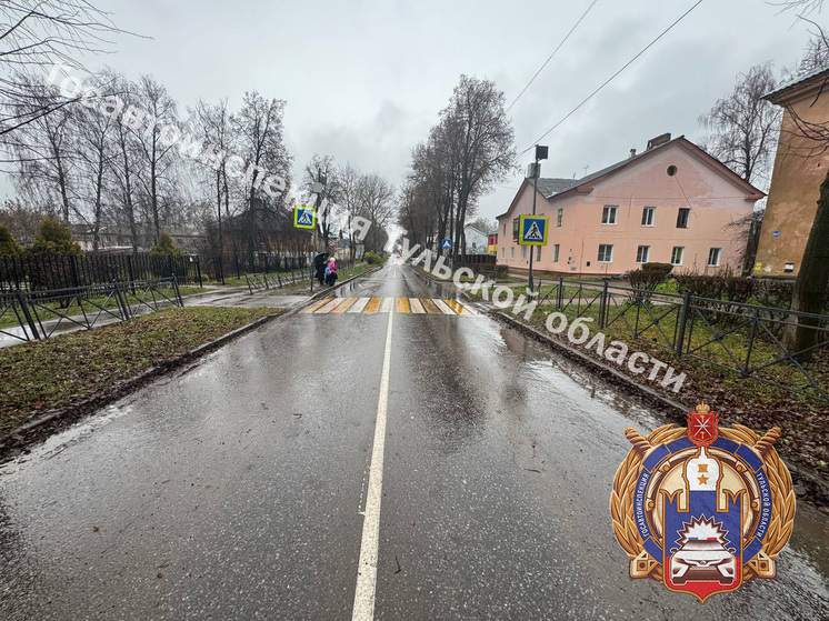 Автомобиль SsangYong отправил женщину в больницу после ДТП в Щекино