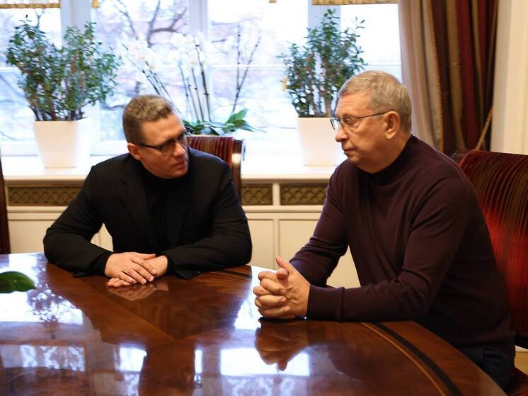 Глава Вологодчины Георгий Филимонов провел рабочую встречу с основателем АФК «Система» Владимиром Евтушенковым