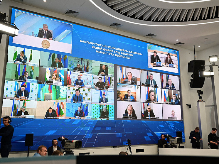 В Башкирии снова состоялась прямая линия главы республики Радия Хабирова