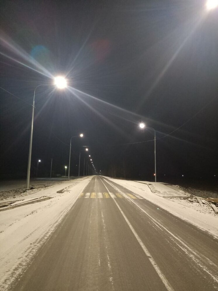 В Вагайском районе Тюменской области улучшили инфраструктуру: построены линии освещения в двух сёлах