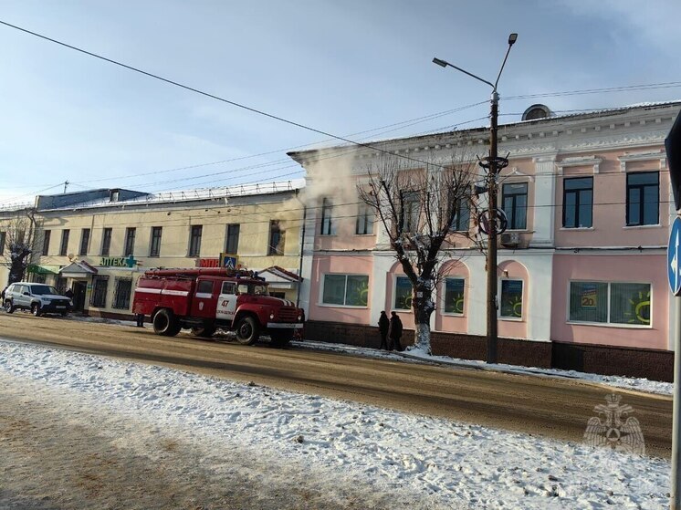 МЧС Кировской области предотвратило крупный пожар в ТЦ города Слободского