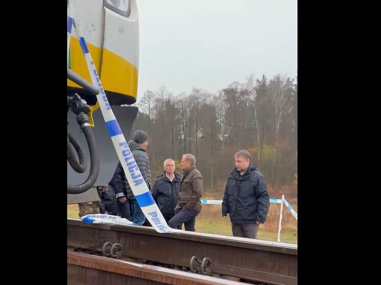 Польша подозревает иностранных шпионов во взрыве на железной дороге