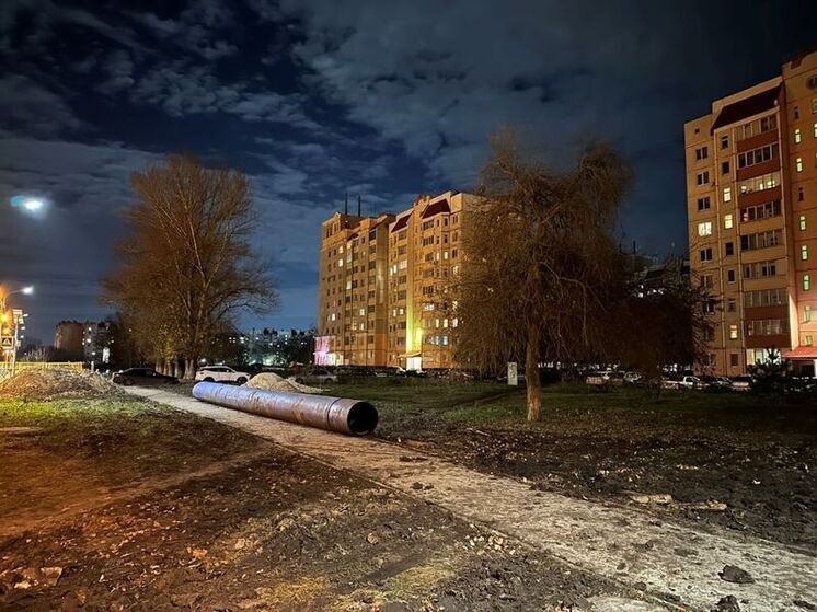 В Орле начали строить водовод для нового кампуса ОГУ