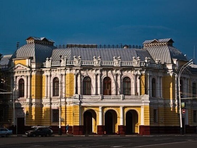 Фасад Тамбовского драмтеатра капитально отреставрируют в 2026-2027 годах
