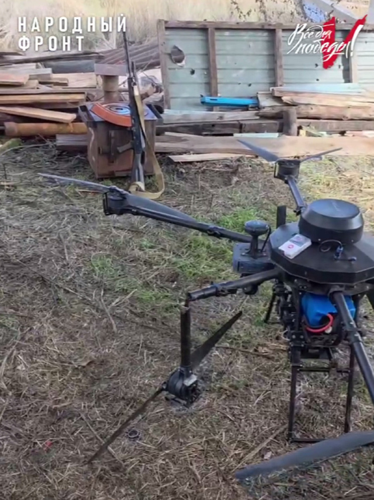 Бойцы из Калмыкии сбили еще одну "бабу-ягу"